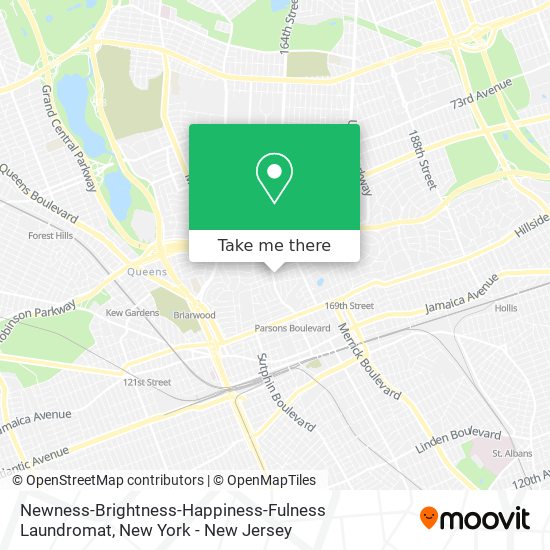 Newness-Brightness-Happiness-Fulness Laundromat map