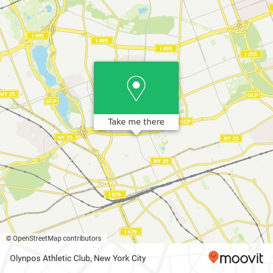 Olynpos Athletic Club map