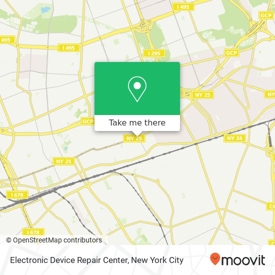 Electronic Device Repair Center map