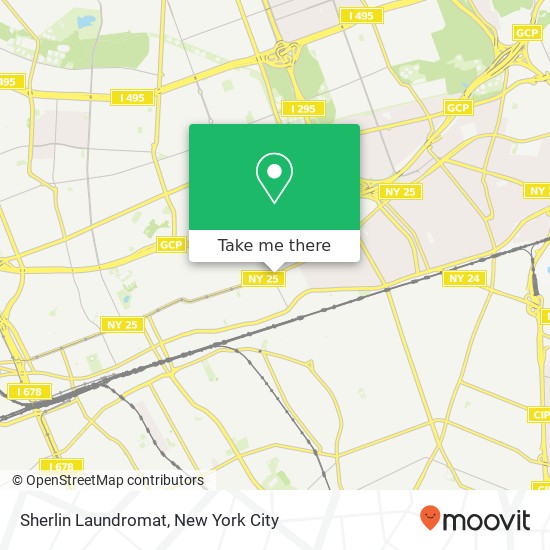 Sherlin Laundromat map