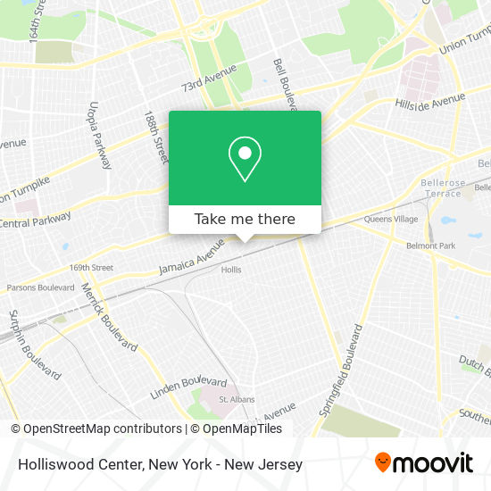 Holliswood Center map