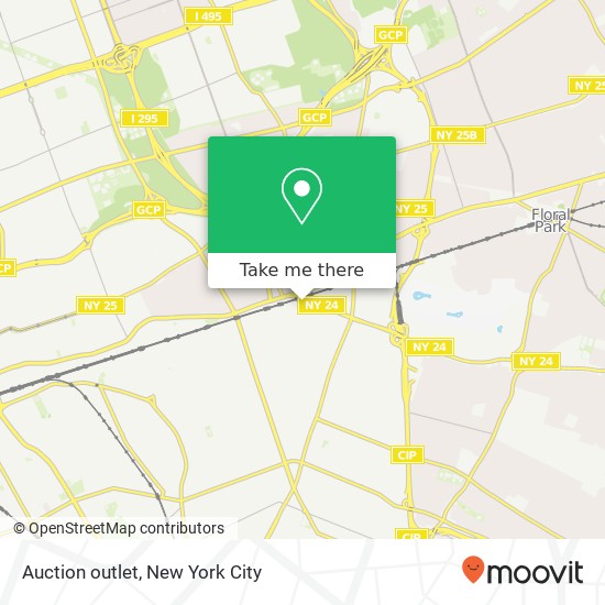 Mapa de Auction outlet