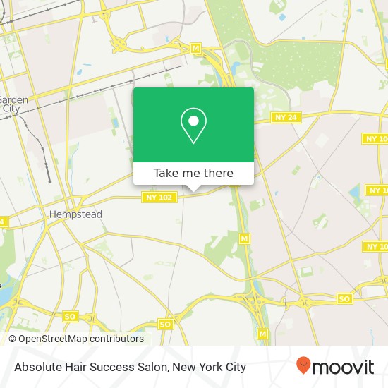 Absolute Hair Success Salon map