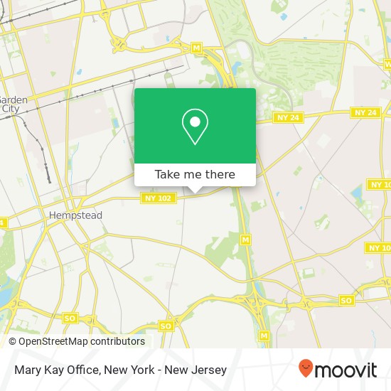 Mary Kay Office map