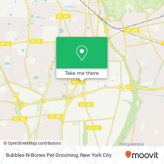 Mapa de Bubbles-N-Bones Pet Grooming