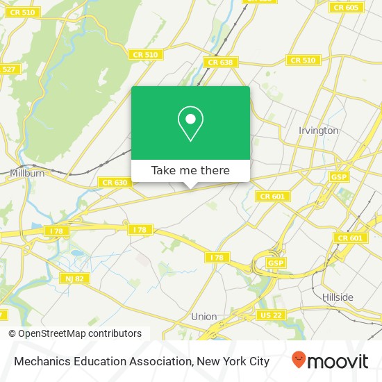 Mapa de Mechanics Education Association