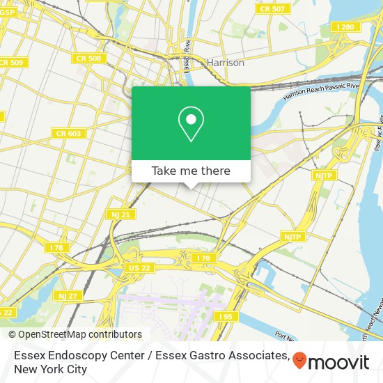 Essex Endoscopy Center / Essex Gastro Associates map