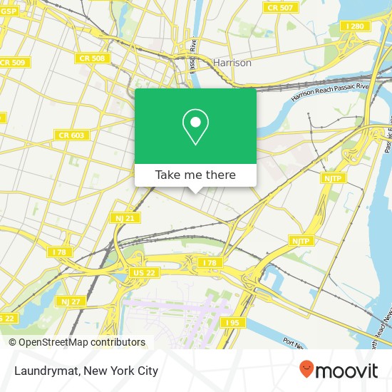 Laundrymat map