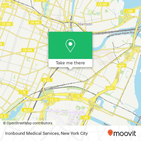 Mapa de Ironbound Medical Services