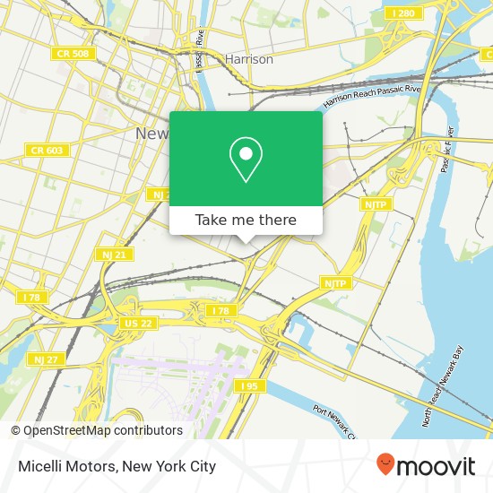 Mapa de Micelli Motors