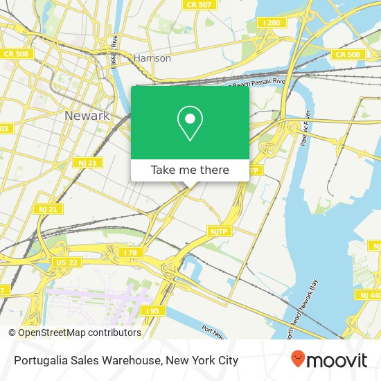 Mapa de Portugalia Sales Warehouse