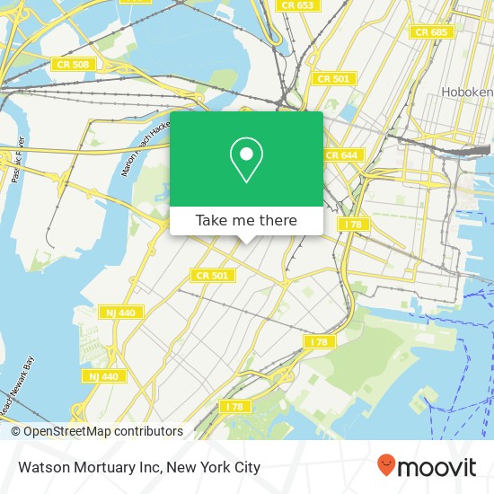 Watson Mortuary Inc map