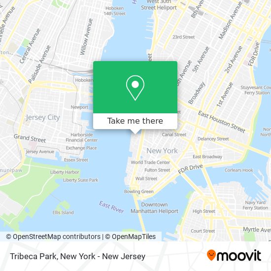 Tribeca Park map