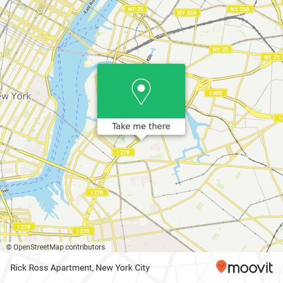 Mapa de Rick Ross Apartment