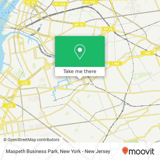 Maspeth Business Park map