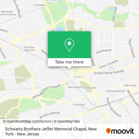Mapa de Schwartz Brothers-Jeffer Memorial Chapel