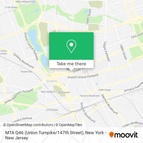 MTA Q46 (Union Turnpike / 147th Street) map
