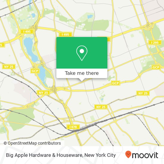 Mapa de Big Apple Hardware & Houseware