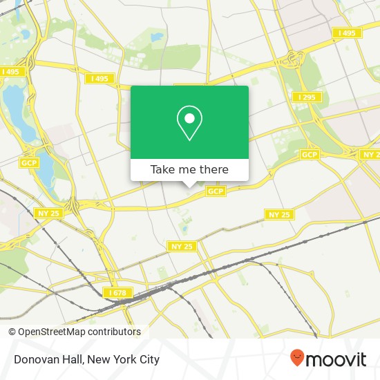 Mapa de Donovan Hall