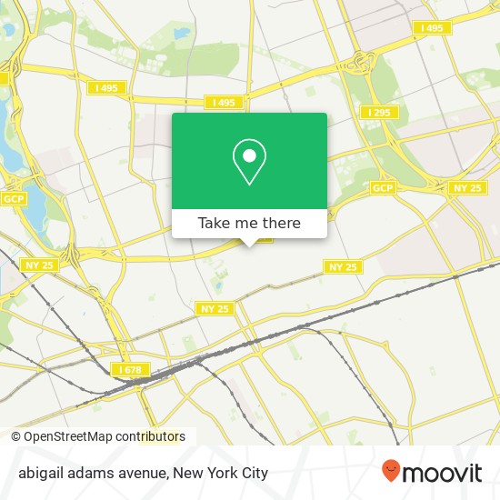 abigail adams avenue map