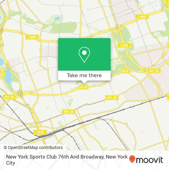 New York Sports Club 76th And Broadway map