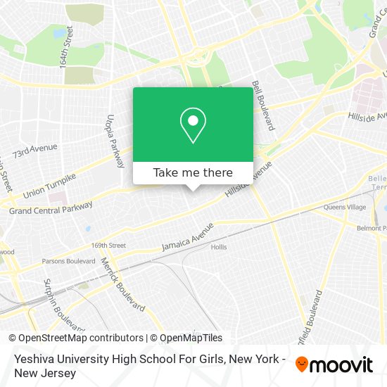 Mapa de Yeshiva University High School For Girls