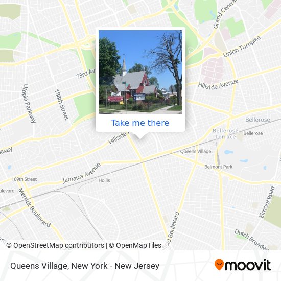 Mapa de Queens Village