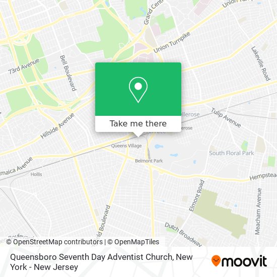 Queensboro Seventh Day Adventist Church map