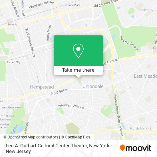 Leo A. Guthart Cultural Center Theater map