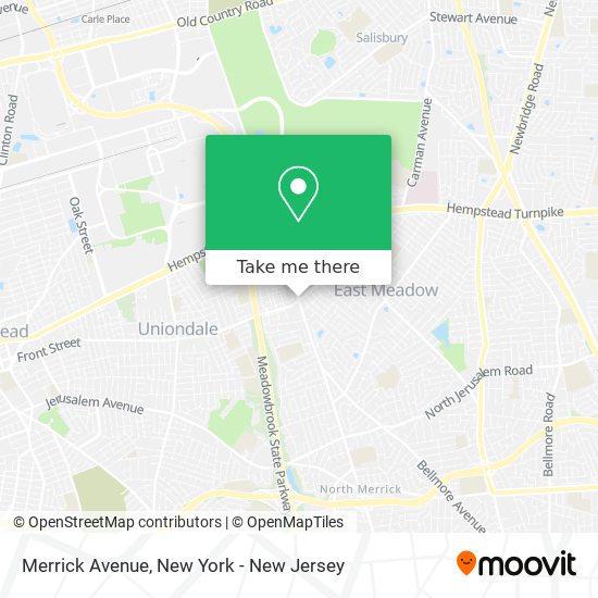 Mapa de Merrick Avenue