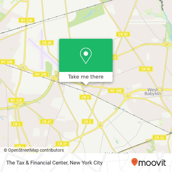 The Tax & Financial Center map