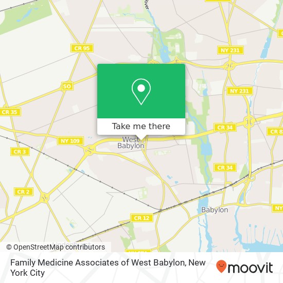 Mapa de Family Medicine Associates of West Babylon