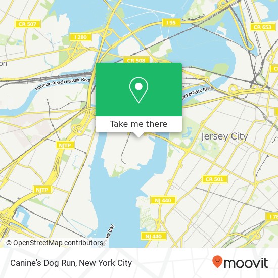 Mapa de Canine's Dog Run