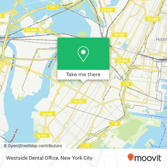 Mapa de Westside Dental Office