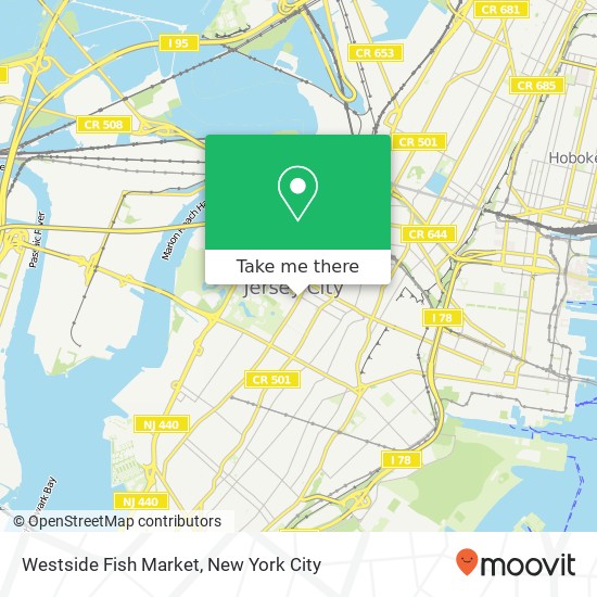 Mapa de Westside Fish Market