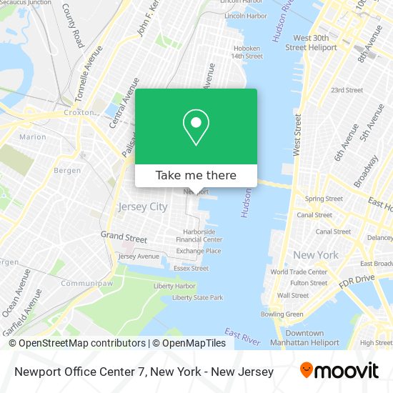 Mapa de Newport Office Center 7