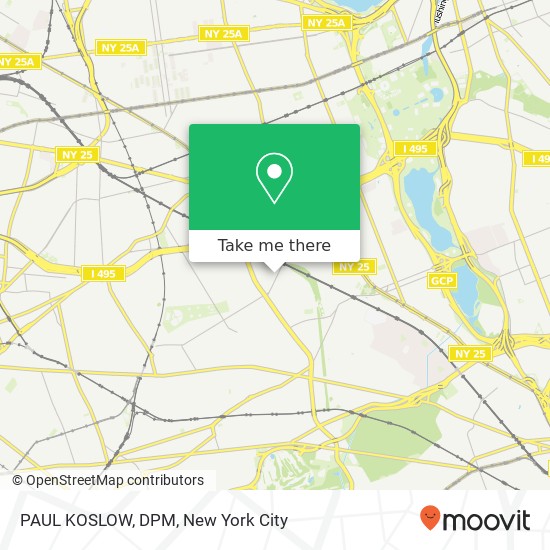 Mapa de PAUL KOSLOW, DPM