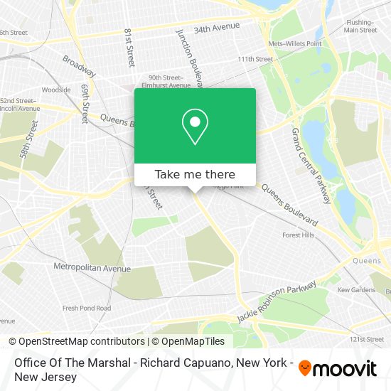 Mapa de Office Of The Marshal - Richard Capuano