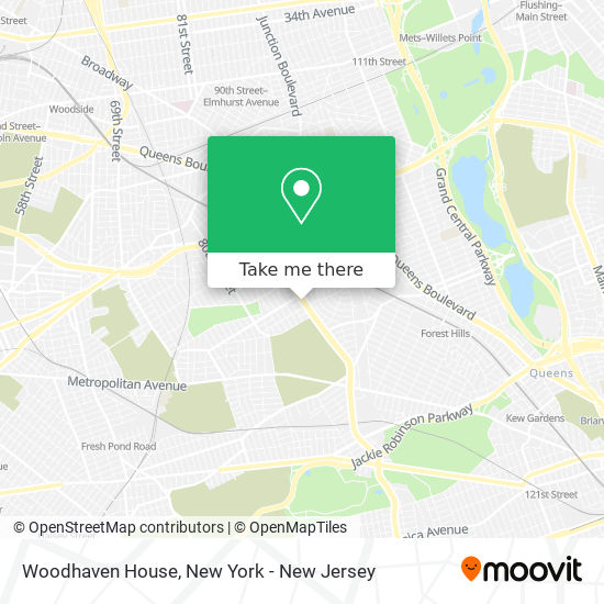 Woodhaven House map