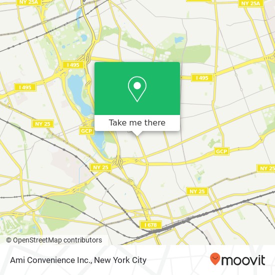 Ami Convenience Inc. map