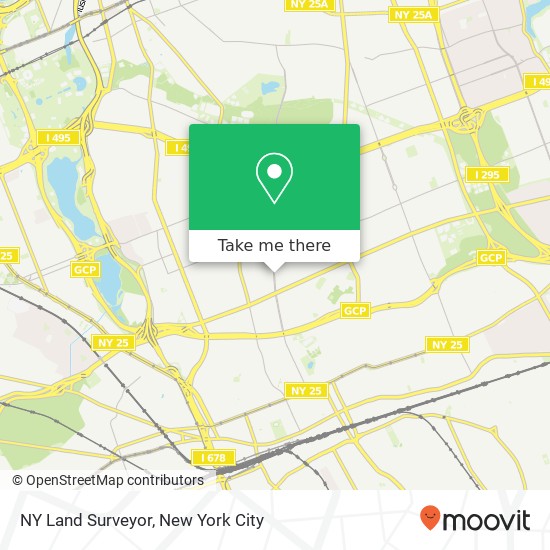 Mapa de NY Land Surveyor