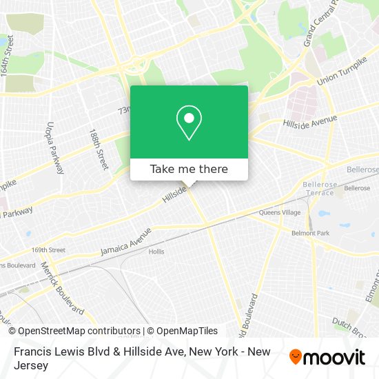 Mapa de Francis Lewis Blvd & Hillside Ave