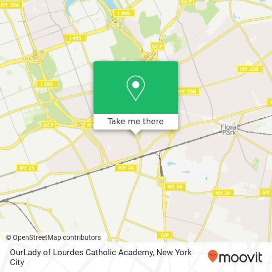 Mapa de OurLady of Lourdes Catholic Academy