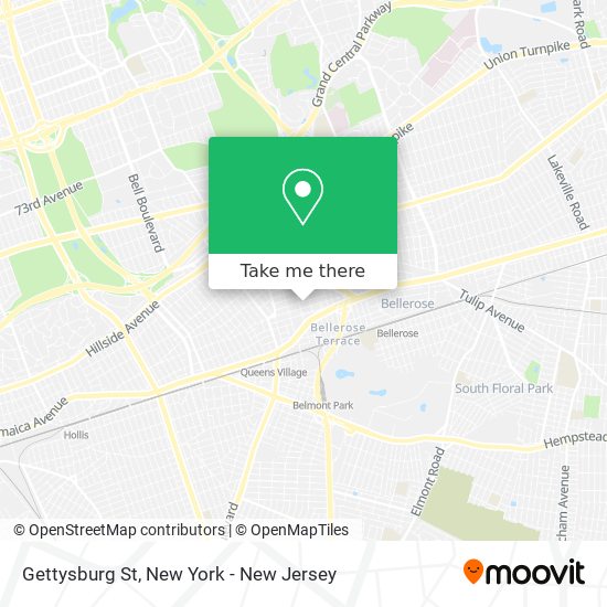 Mapa de Gettysburg St