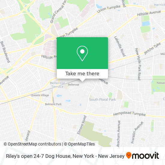 Riley's  open 24-7  Dog House map