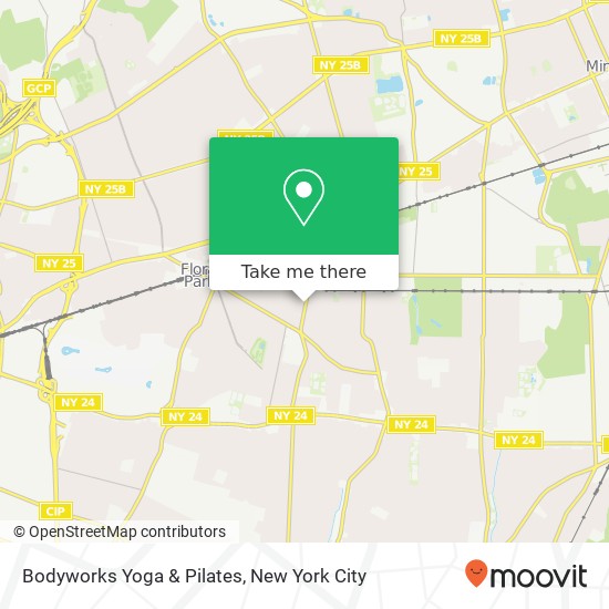 Bodyworks Yoga & Pilates map