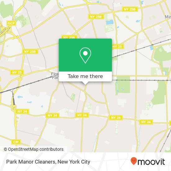 Mapa de Park Manor Cleaners