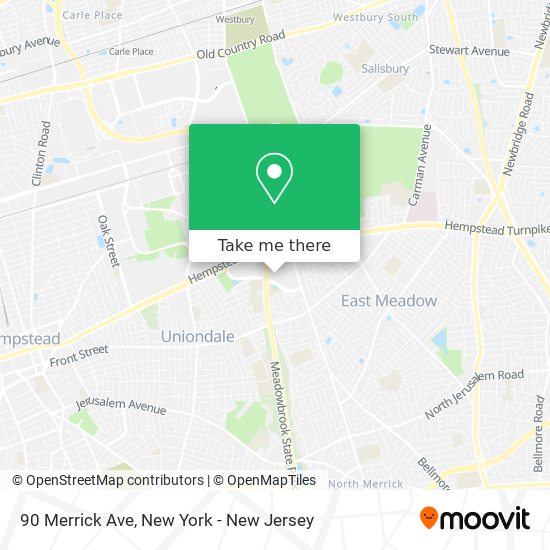 Mapa de 90 Merrick Ave