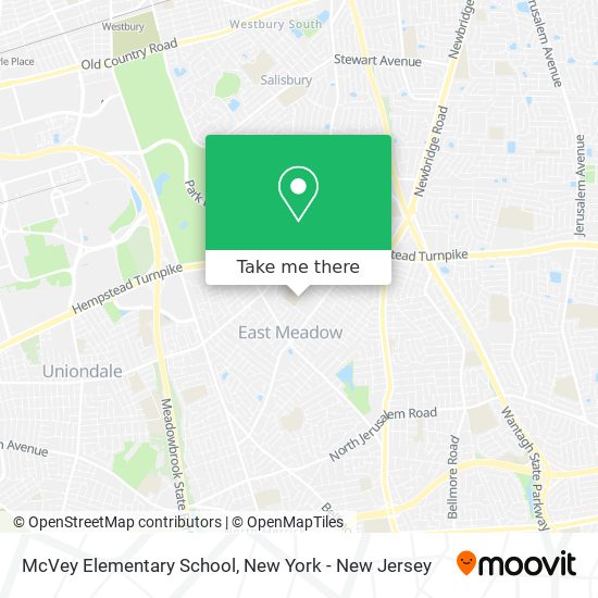 Mapa de McVey Elementary School