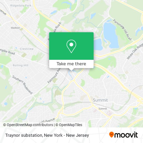 Traynor substation map